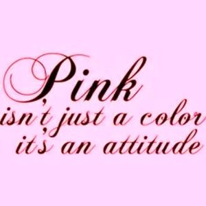 Pink Is My Signature Color